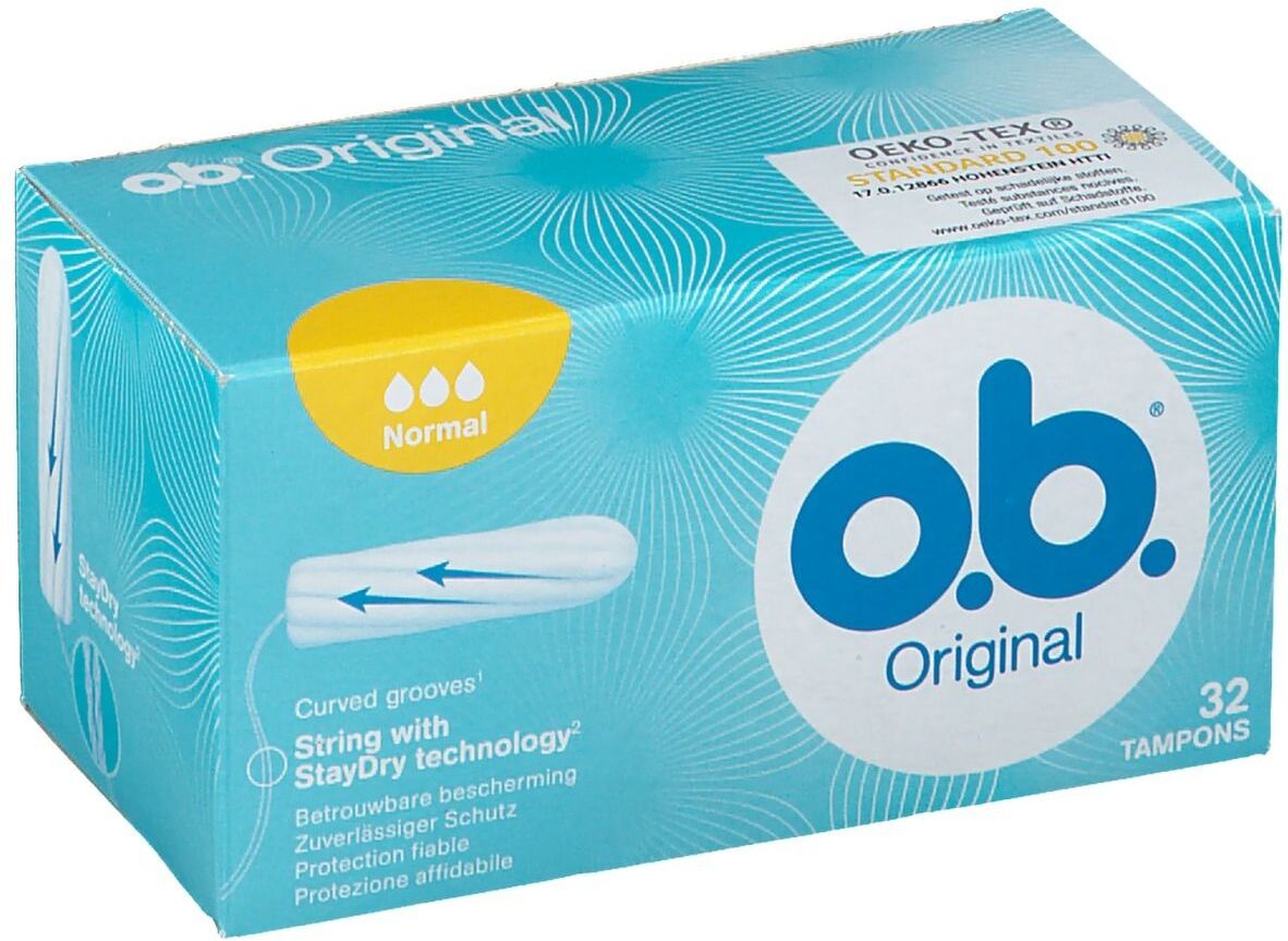 o.b.® Original tampons périodique normal pc(s) tampon(s) o.b.® Original tampons périodique normal pc(s) tampon(s)