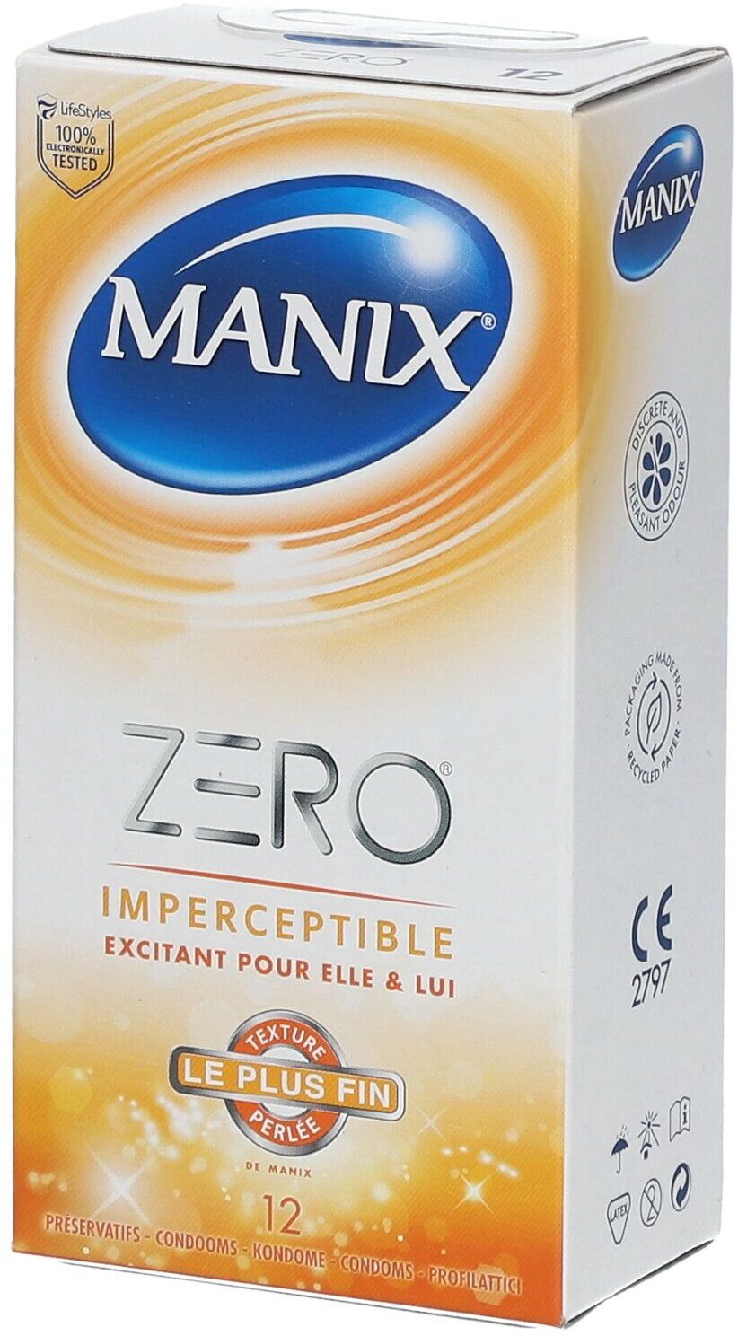 Manix® Manix Zero Imperceptible pc(s) préservatif(s) Manix® Manix Zero Imperceptible pc(s) préservatif(s)