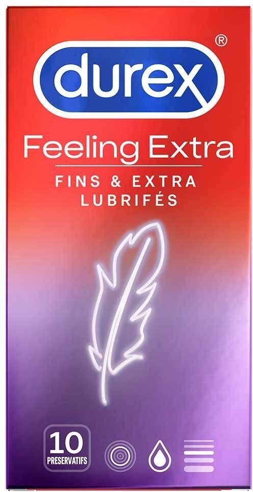 Durex® Feeling Extra Préservatif pc(s) préservatif(s) Durex® Feeling Extra Préservatif pc(s) préservatif(s)