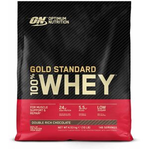 Optimum Nutrition 100 % Whey Gold Standard Double Chocolat Riche 4530 g Poudre