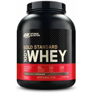 Optimum Nutrition 100 % Whey Gold Standard, Double Chocolat riche 2260 g Poudre