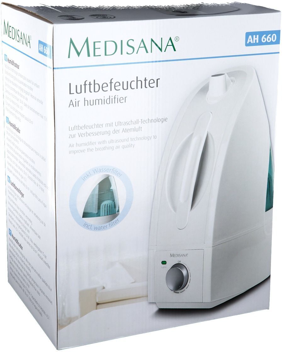 Medisana® Humidificateur d'Air AH660 pc(s) dispositif(s) de lecture Medisana® Humidificateur d'Air AH660 pc(s) dispositif(s) de lecture