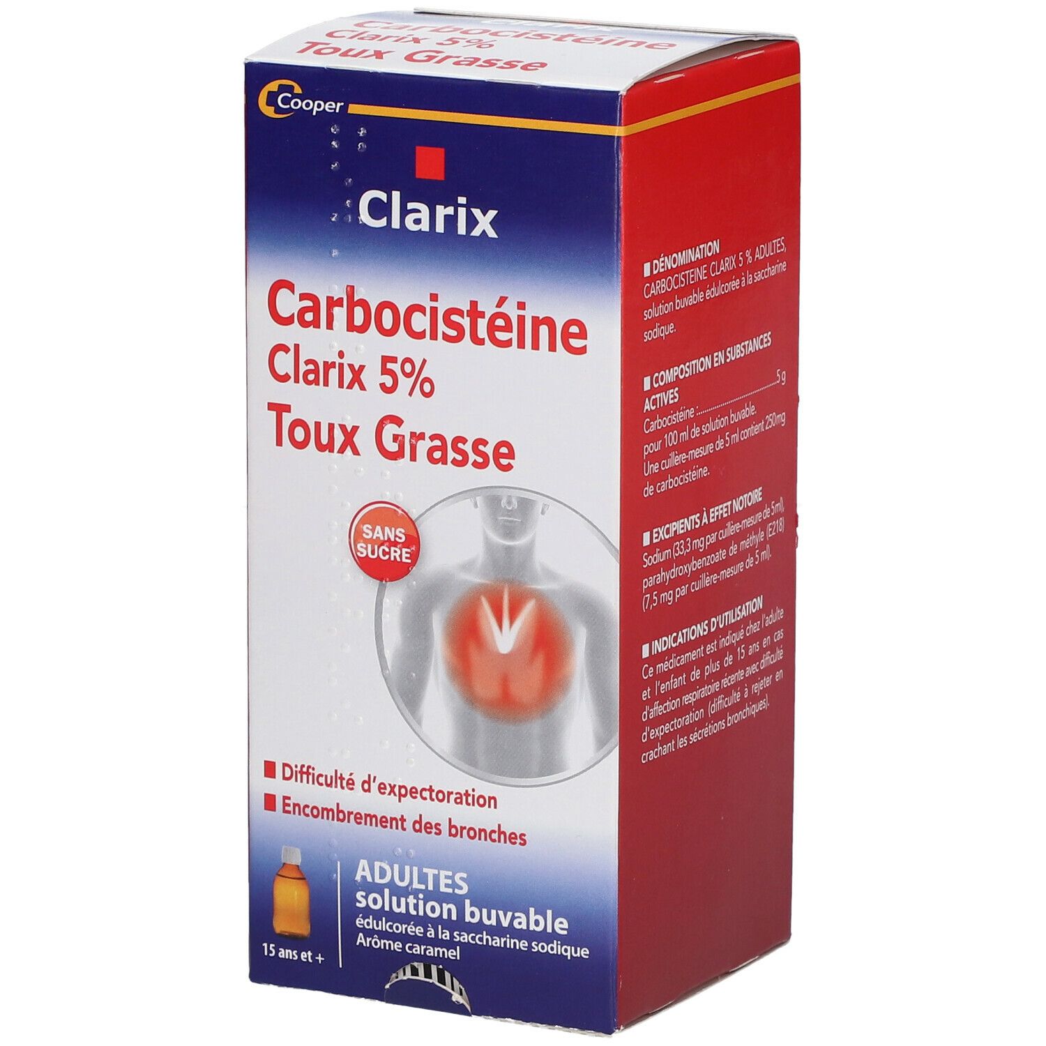 Clarix Toux Grasse Adulte s/s ml solution(s)