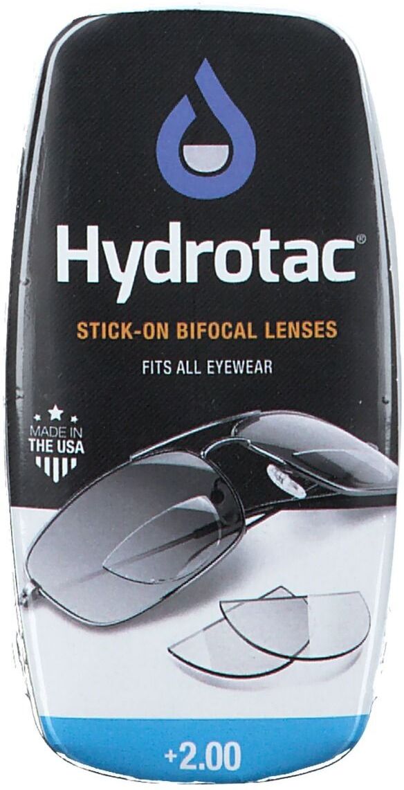 Hydrotac® Stick-On lentilles +2.00 pc(s) Hydrotac® Stick-On lentilles +2.00 pc(s)