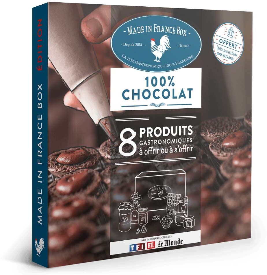 MADE IN FRANCE BOX Coffret Cadeau Le Terroir 100% Chocolaté MADE IN FRANCE BOX Coffret Cadeau Le Terroir 100% Chocolaté