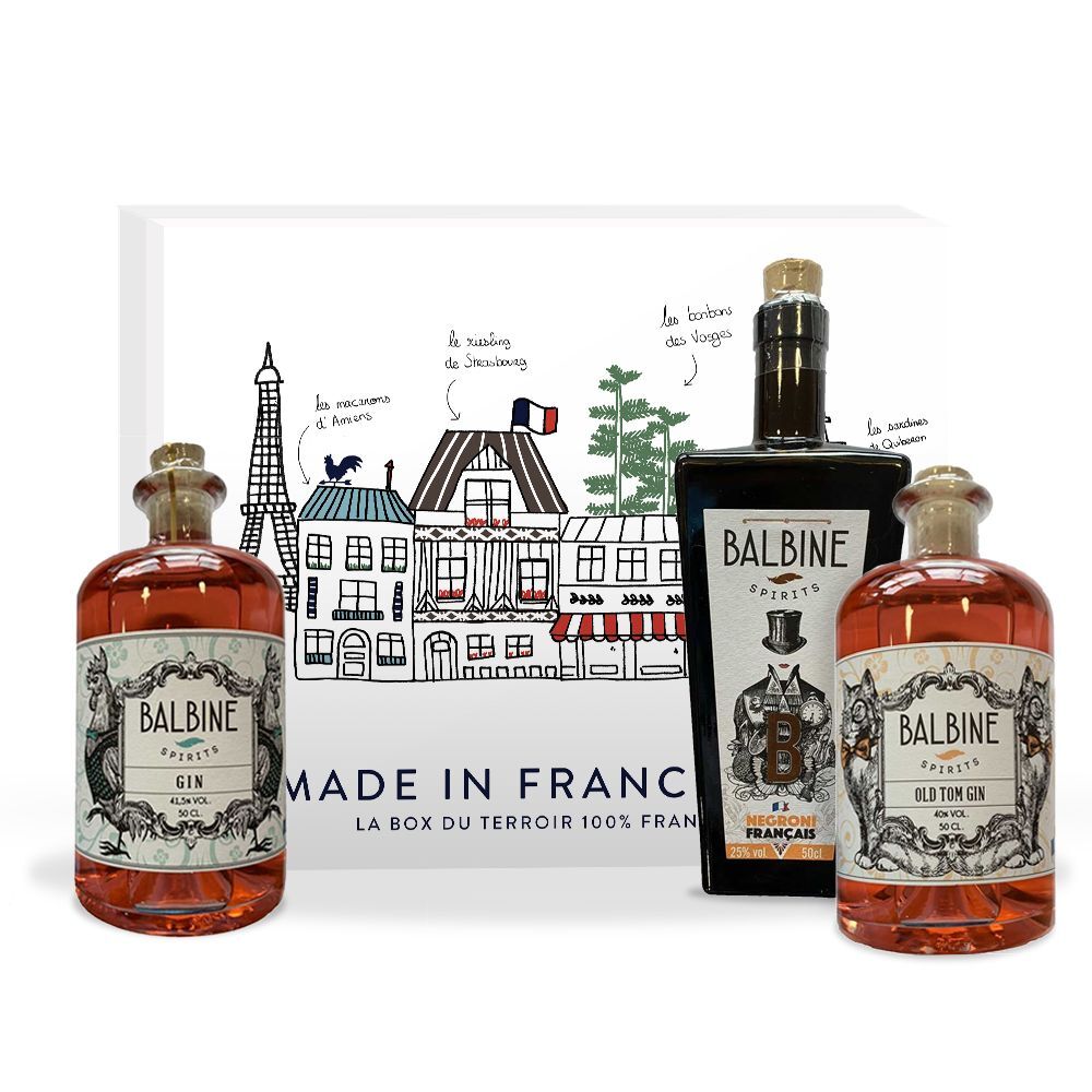 MADE IN FRANCE BOX BOX Immersion 100% GIN