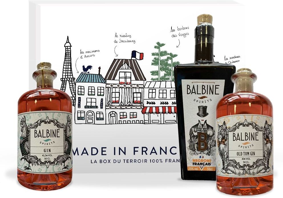 MADE IN FRANCE BOX BOX Immersion 100% GIN MADE IN FRANCE BOX BOX Immersion 100% GIN