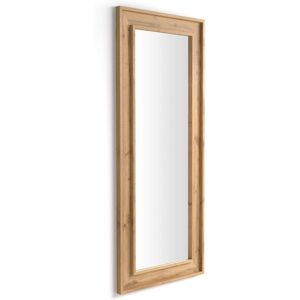 Mobili Fiver Miroir mural/miroir au sol Angelica, 160x67 cm, Bois Rustique