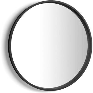 Mobili Fiver Miroir rond Olivia, diametre 82, Frene noir