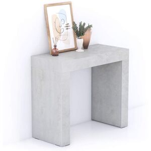 Mobili Fiver Console d'Entree Evolution 90x40, Gris Beton