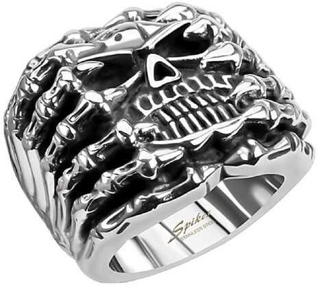 HommeBijoux BAGUE HOMME ACIER MASSIF TETE DE MORT SKULL MOTO BIKER GOTH GOTHIQUE Taille de bague ∅ - FR 72-73 (US 14) HommeBijoux BAGUE HOMME ACIER MASSIF TETE DE MORT SKULL MOTO BIKER GOTH GOTHIQUE Taille de bague ∅ - FR 72-73 (US 14)