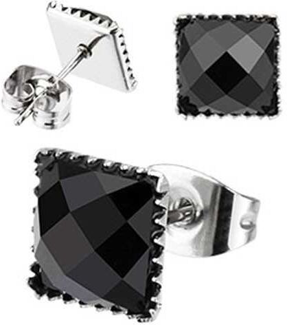 HommeBijoux PAIRE BOUCLES D'OREILLES POUR HOMME FEMME ADO TIGE FERMOIR ACIER CARRE MULTI FACE PIERRE ONYX NOIR NEUVE diamètre de 4mm à 7mm Diamètre boucles d\'oreilles ∅ - 4mm HommeBijoux PAIRE BOUCLES D'OREILLES POUR HOMME FEMME ADO TIGE FERMOIR ACIER CARRE MULTI FACE PIERRE ONYX NOIR NEUVE diamètre de 4mm à 7mm Diamètre boucles d\'oreilles ∅ - 4mm