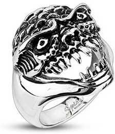 HommeBijoux BAGUE HOMME ACIER BIJOU MONSTRE DEMON EAU OCEAN BIKER GOTH GOTHIQUE Taille de bague ∅ - FR 70-71 (US 13) HommeBijoux BAGUE HOMME ACIER BIJOU MONSTRE DEMON EAU OCEAN BIKER GOTH GOTHIQUE Taille de bague ∅ - FR 70-71 (US 13)