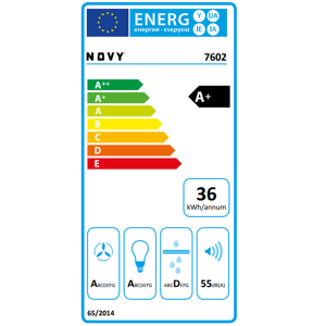 Hotte murale NOVY 7602