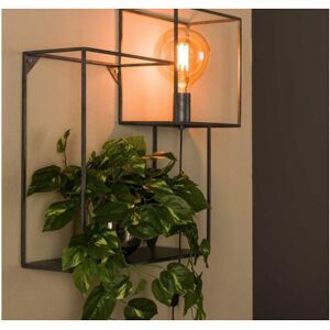 Belong Kantishna - Etagere murale cubique en Metal - Avec 1 Lampe