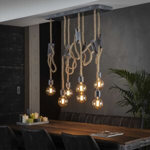 Belong Sabik - Suspension 7 lampes - Cordes entrelacees