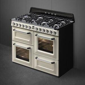 SMEG Piano de cuisson gaz SMEG Victoria TR4110P1 Crème