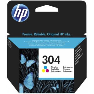 HP 304 Cartouche Trois couleurs (Cyan,Magenta,Jaune) authentique (N9K05AE)