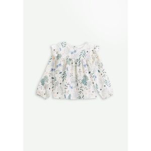 Petit Beguin Blouse enfant en gaze de coton Belle de Nuit