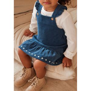 Petit Beguin Robe en velours côtele bebe fille Nepal