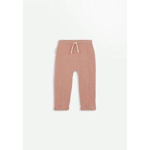 Petit Beguin Pantalon bebe en gaze de coton Para