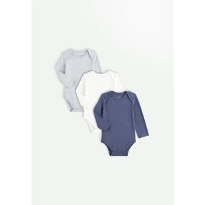 Petit Beguin Lot de 3 bodies bebe manches longues