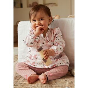 Petit Beguin Ensemble robe en molleton et legging bebe fille Alysse