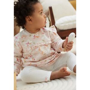 Petit Beguin Ensemble bebe robe en molleton et legging Kalaoupe