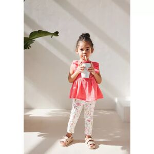 Petit Beguin Ensemble blouse et legging en gaze de coton bebe fille Haapiti