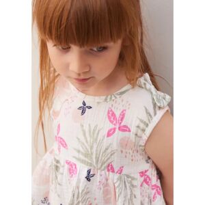 Petit Beguin Blouse fille en gaze de coton Calipso