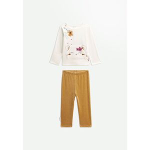 Petit Beguin Pyjama bebe 2 pieces en velours Charlie