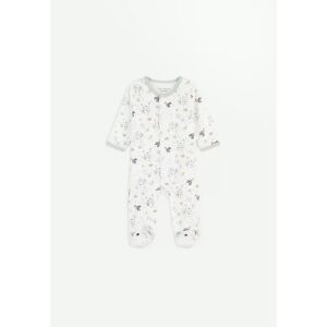 Petit Beguin Pyjama bebe en velours Nuage