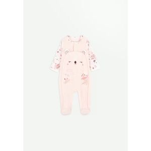 Petit Beguin Pyjama bebe en velours ouverture pont Alysse