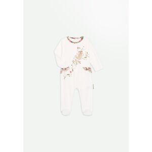 Petit Beguin Pyjama bebe en velours contenant du coton bio Crocus