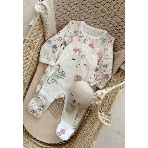 Petit Beguin Pyjama bebe en velours ouverture pont Mya