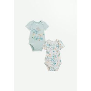 Petit Beguin Lot de 2 bodies bebe manches courtes Patroika