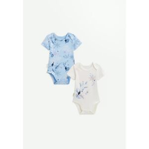 Petit Beguin Lot de 2 bodies bebe manches courtes Bella Chica