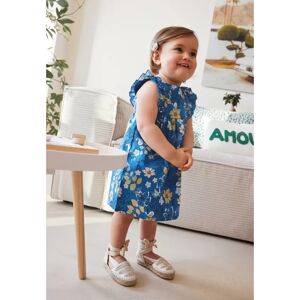 Petit Beguin Robe bebe en popeline Flora