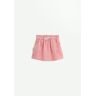 Petit Béguin Jupe enfant rose en gaze de coton Caraïbes