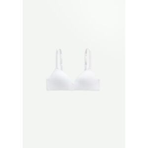 Petit Beguin Soutien-gorge triangle a coques sans armatures blanc Veliana