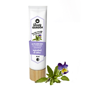 Beauty Garden Fluide Bio à la Pensée Sauvage Crème de Jour