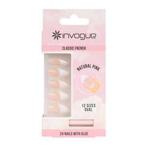 Invogue Faux-ongles French Ovale Accessoires