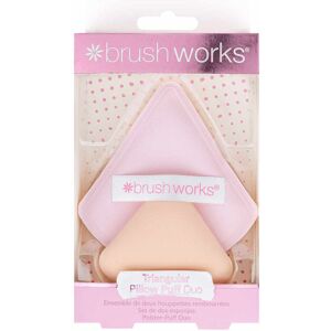 Brushworks Duo Eponge Triangulaires Accessoires