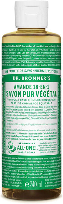 Dr. Bronner's Savon Bio Amande Soins Corps