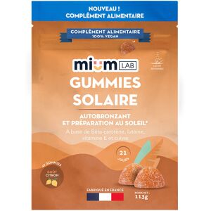 Mium Lab (ex Les Miraculeux) Gummies Solaire Infusions & Compléments Alimentaires