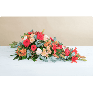 Voyage astral orange - Livraison de fleurs deuil - Interflora