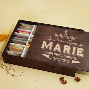 Grand coffret d'epices - Interflora - Livraison de cadeaux personnalises