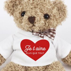 Ourson tshirt personnalise - Interflora - Livraison de cadeaux personnalises