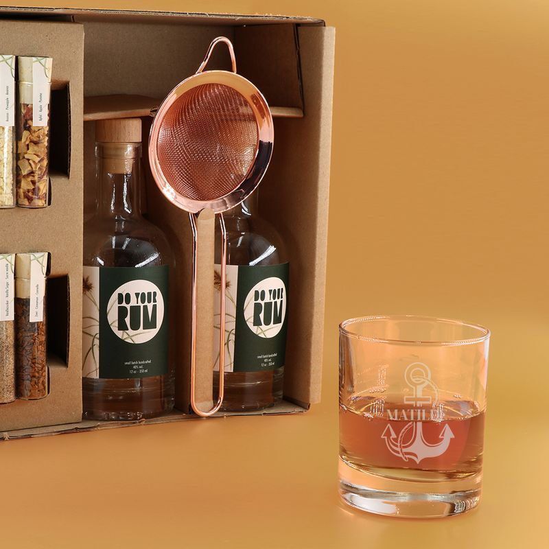 Kit de fabrication de rhum & verre - Interflora - Livraison de cadeaux personnalisés