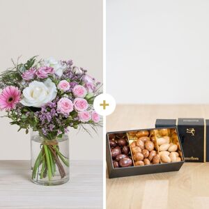 Interflora Petit plaisir et ses amandes au chocolat - Livraison de fleurs - Interflora